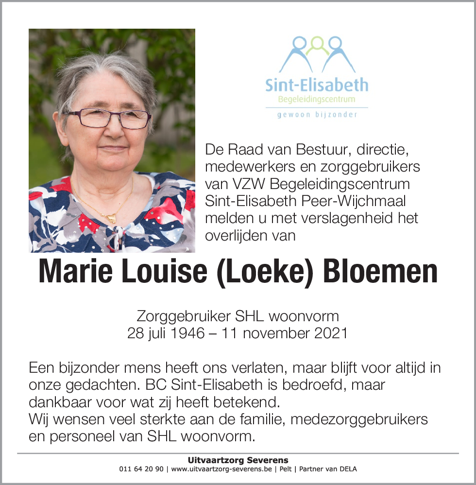Marie Louise Bloemen