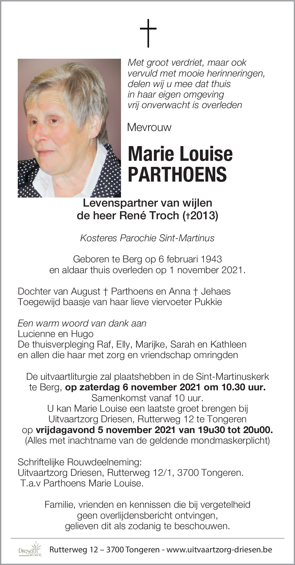 Marie Louise Parthoens