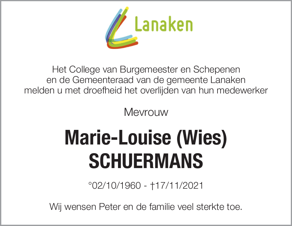 Marie-Louise Schuermans