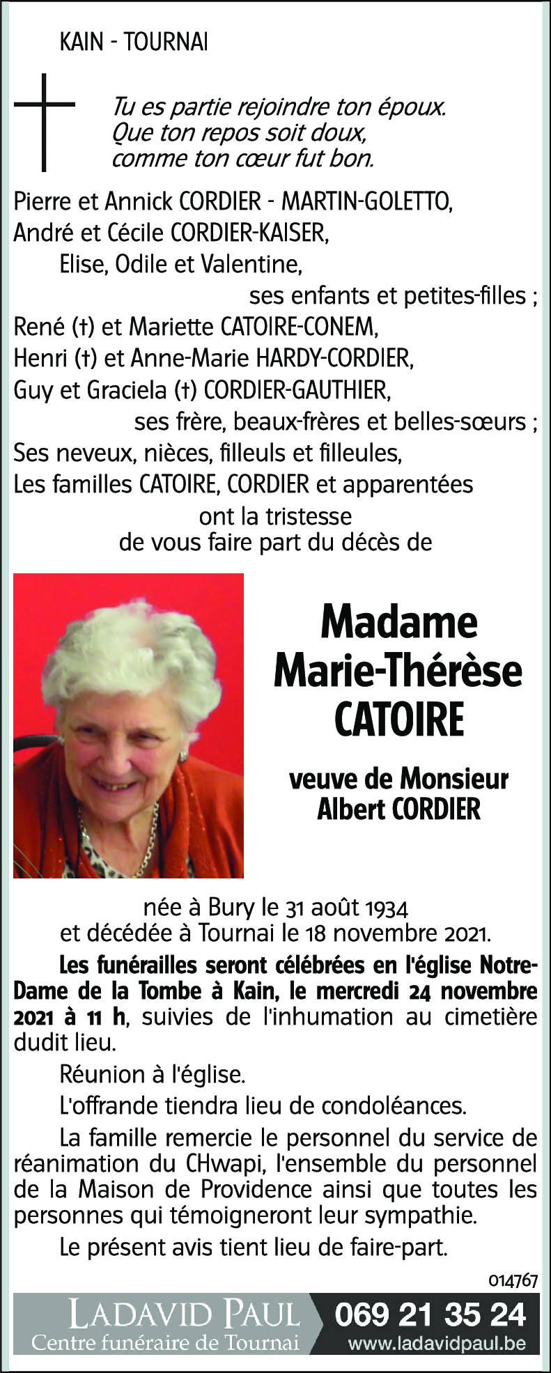 Marie-Thérèse CATOIRE