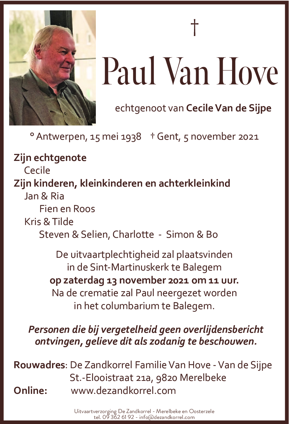 Paul Van Hove