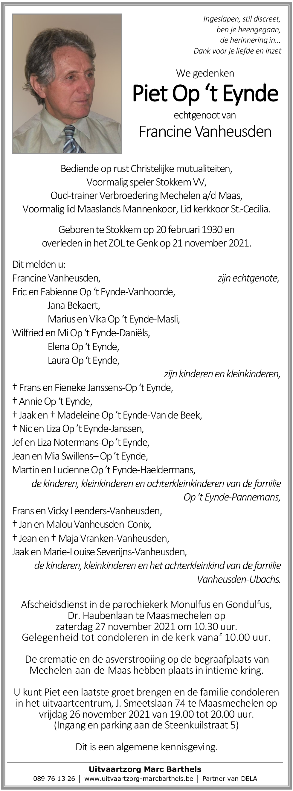 Pierre Op 't Eynde