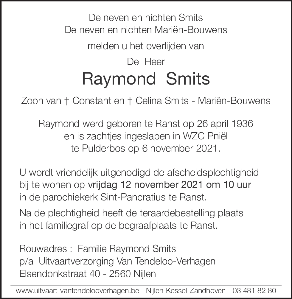 Raymond Smits