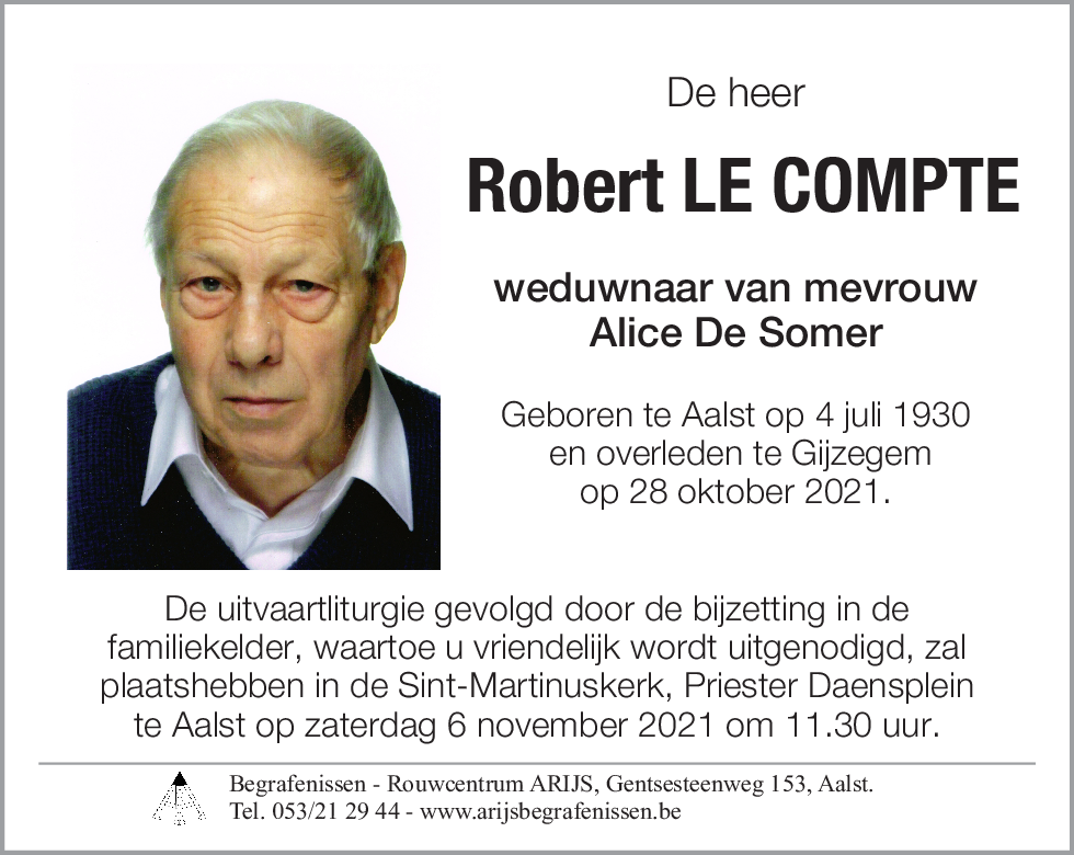 Robert Le Compte