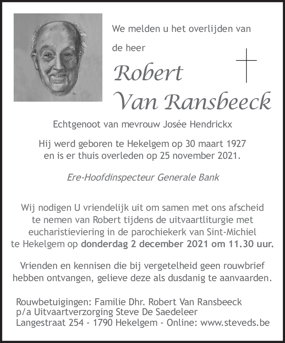 Robert Van Ransbeeck