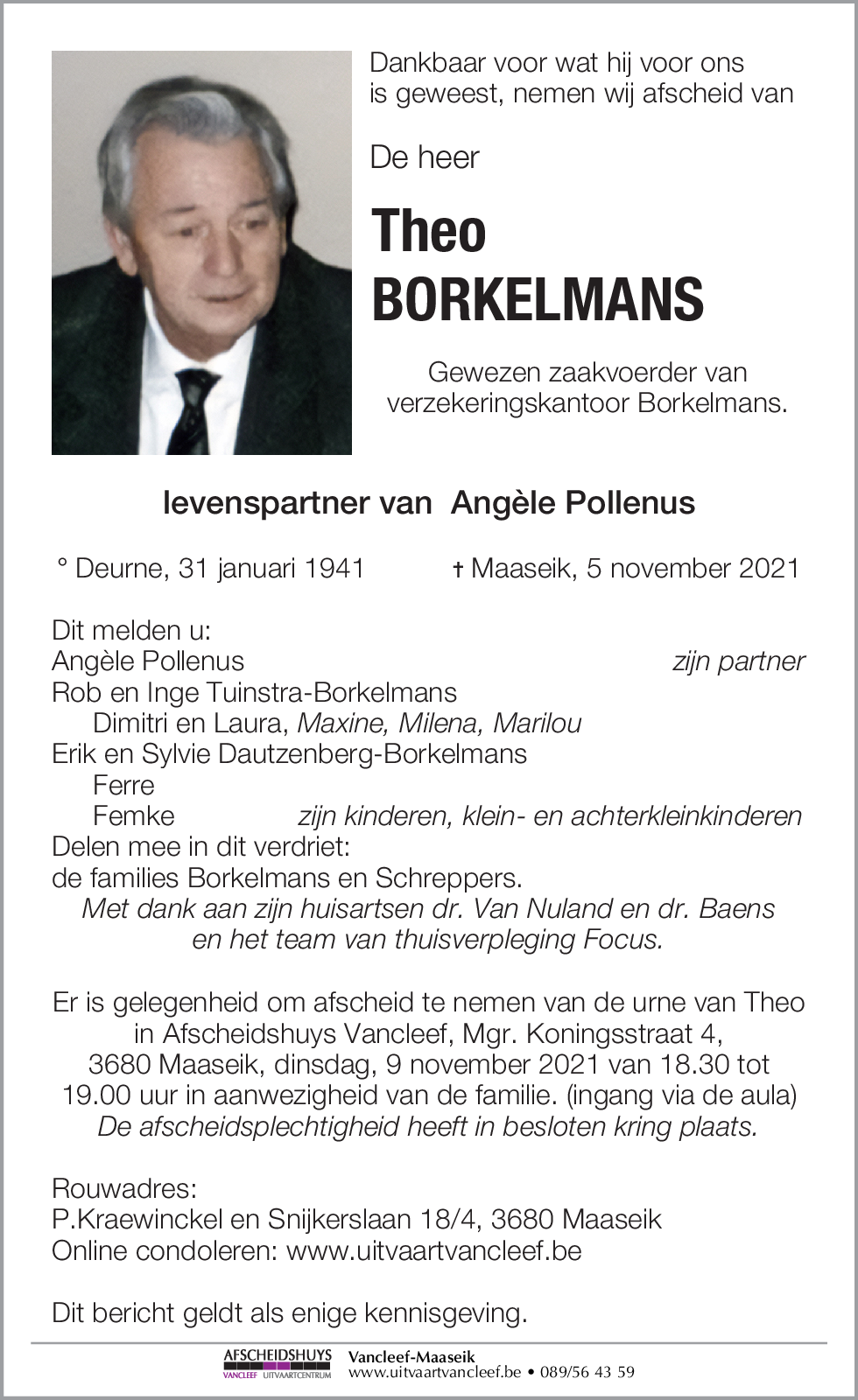 Theo Borkelmans