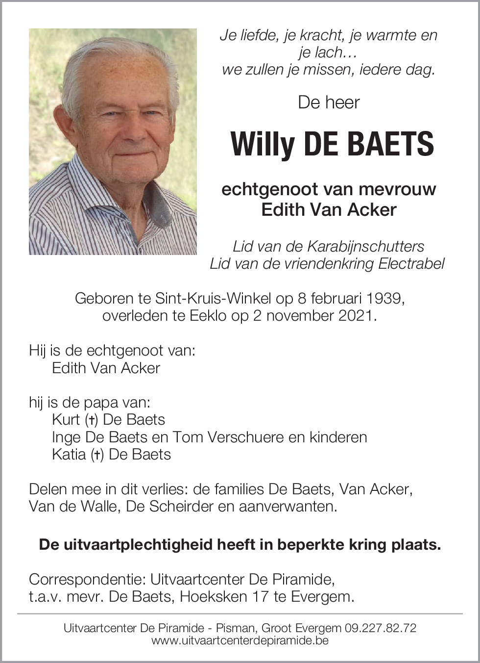 Willy De Baets
