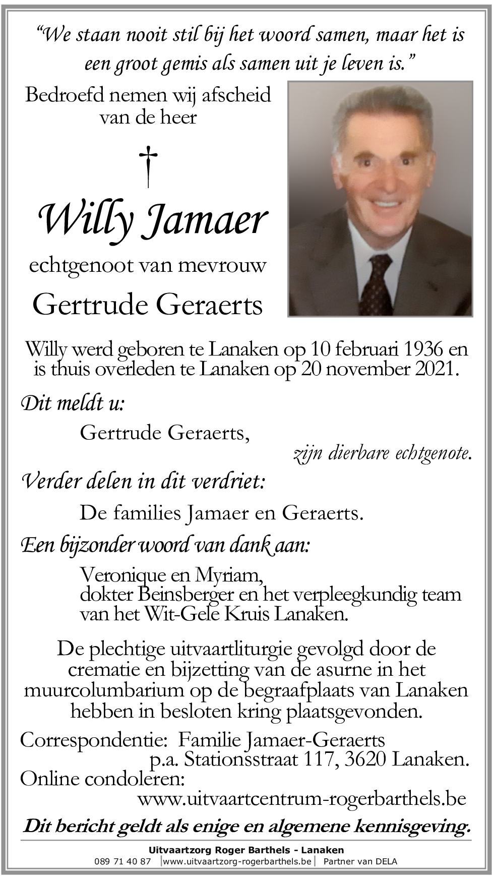 Willy Jamaer