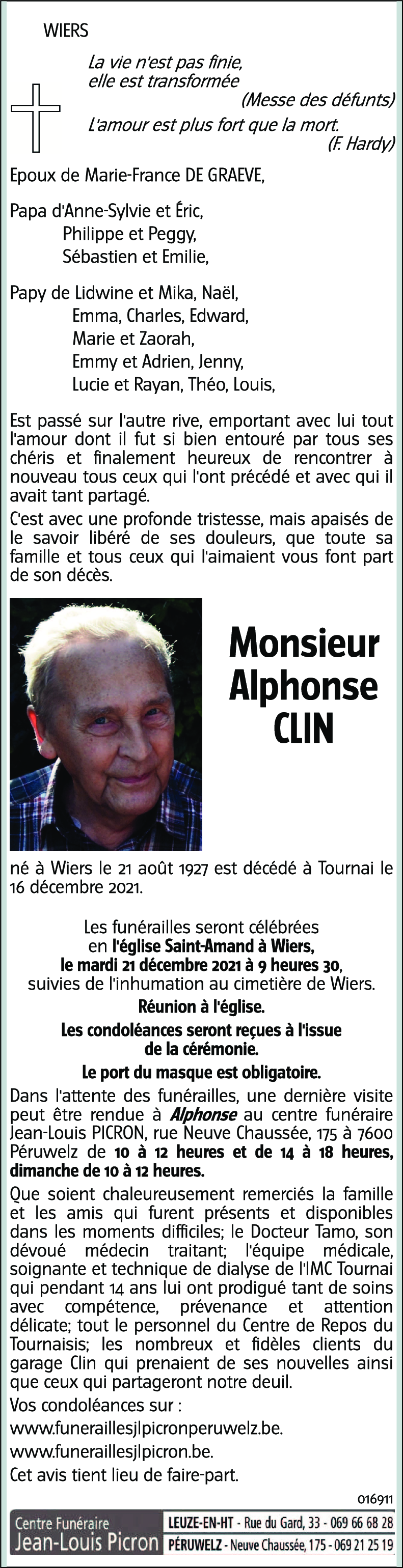 Alphonse CLIN