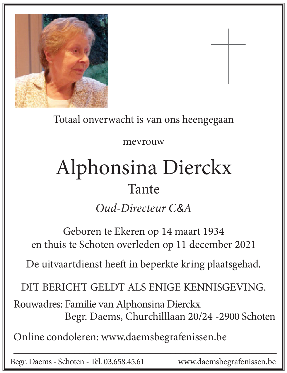 Alphonsina Dierckx