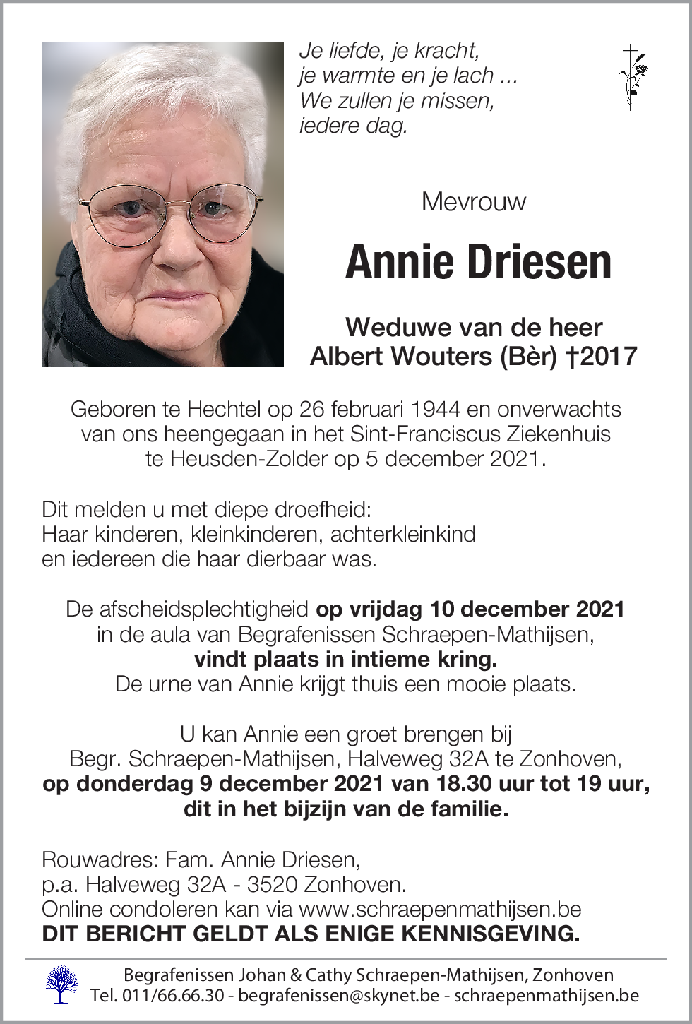 Annie Driesen