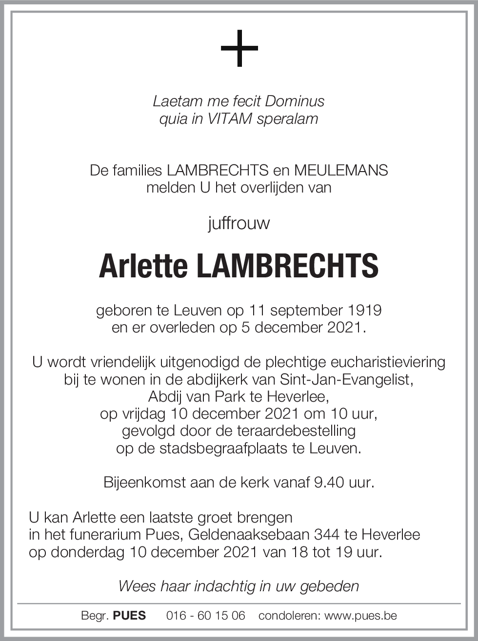 Arlette Lambrechts