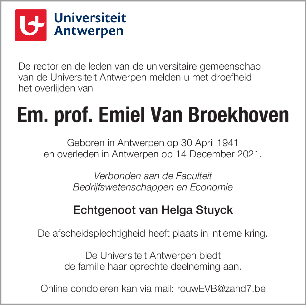 Emiel Van Broekhoven