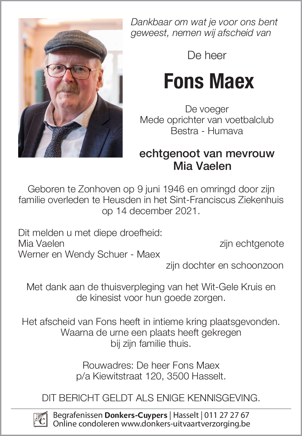 Fons Maex