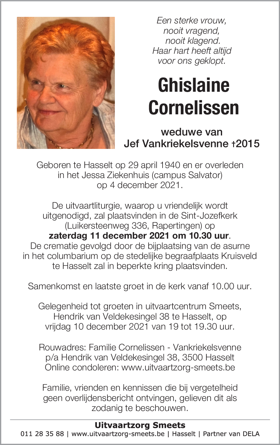 Ghislaine Cornelissen