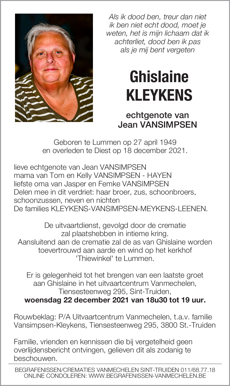 Ghislaine Kleykens