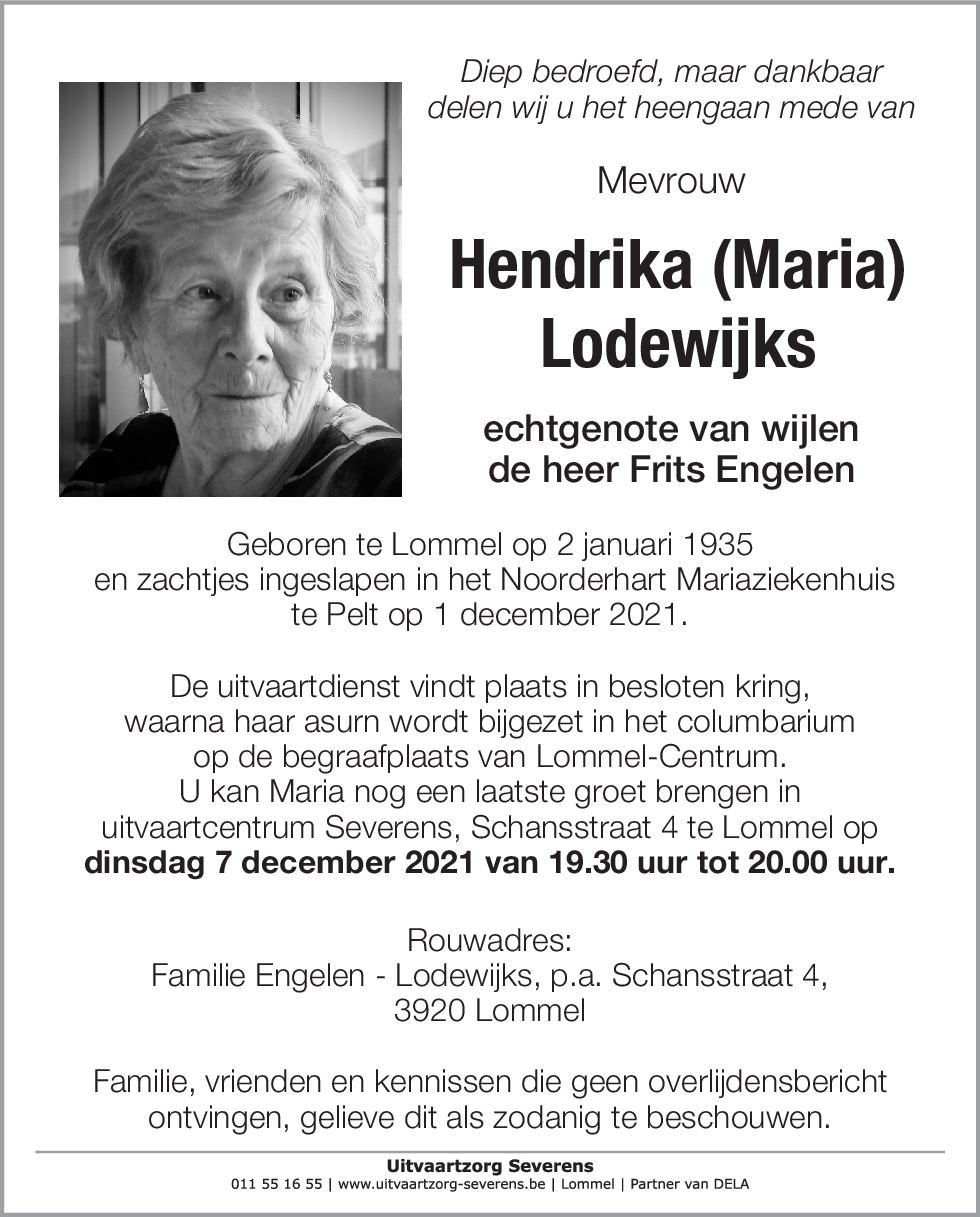 Hendrika Lodewijks