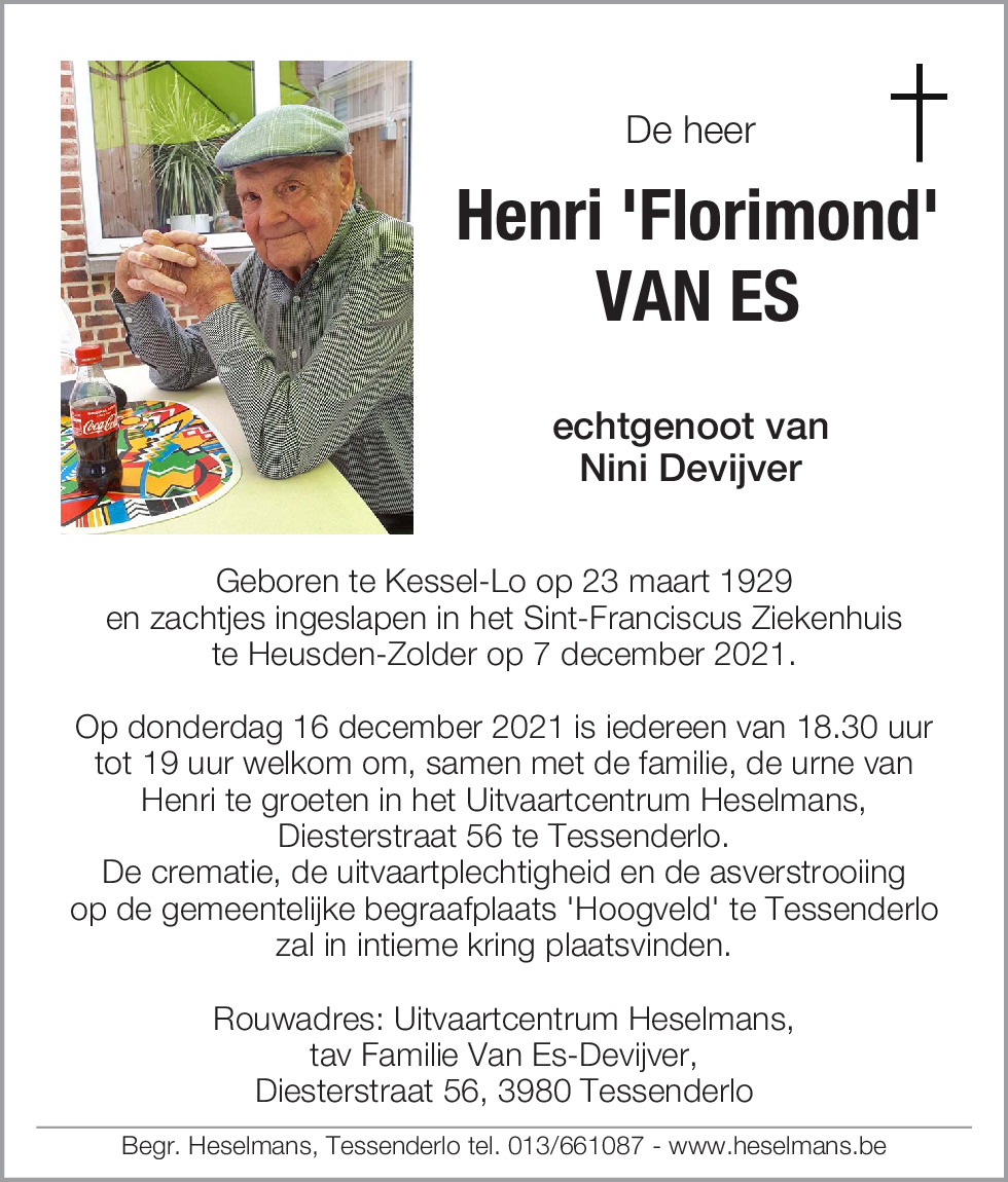 Henri 'Florimond' Van Es