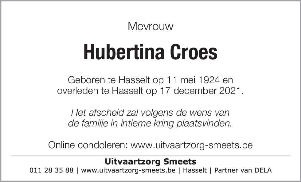Hubertina Croes