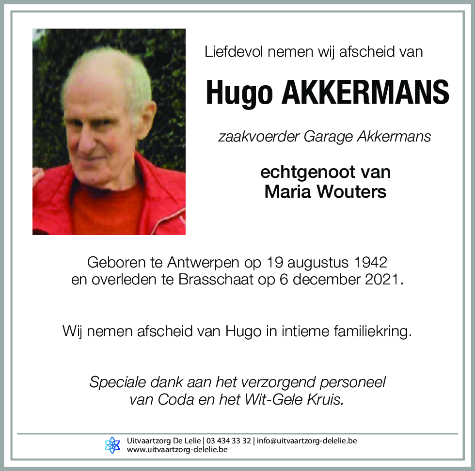 Hugo Akkermans