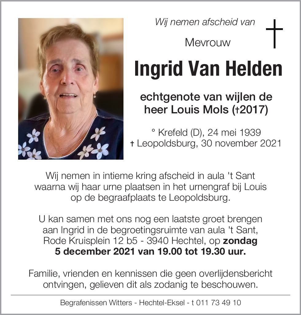 Ingrid Van Helden