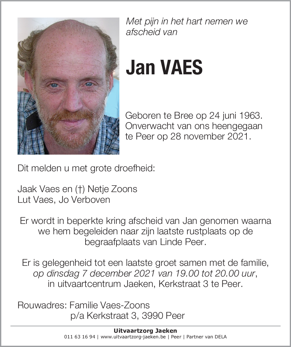 Jan Vaes