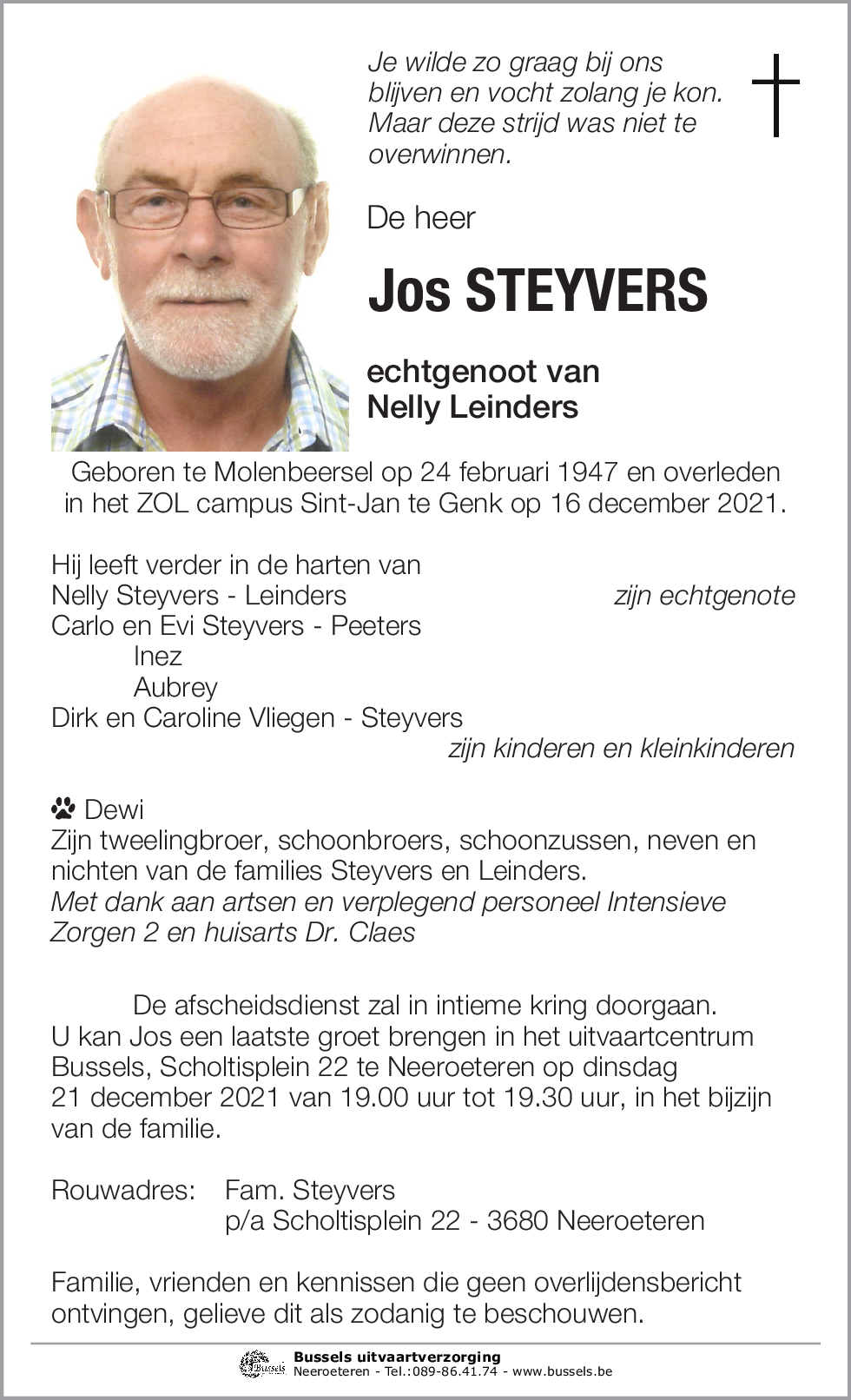 Jos STEYVERS