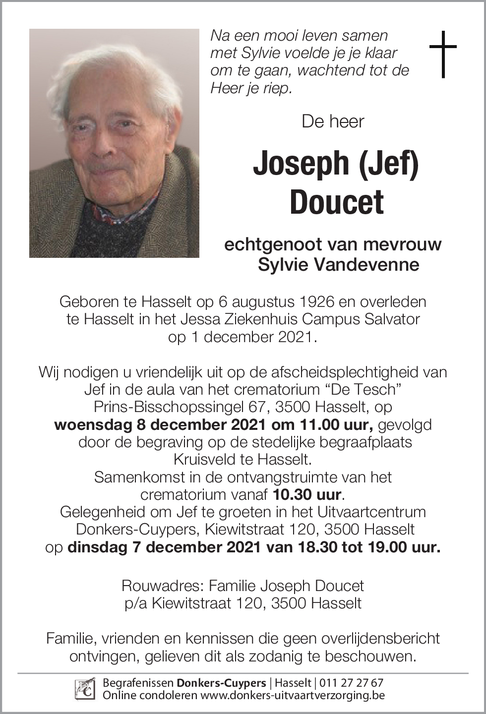 Joseph (Jef) Doucet