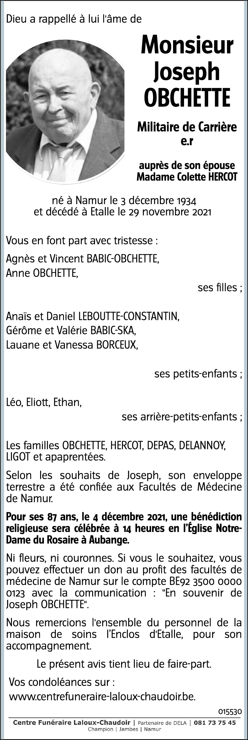 Joseph OBCHETTE