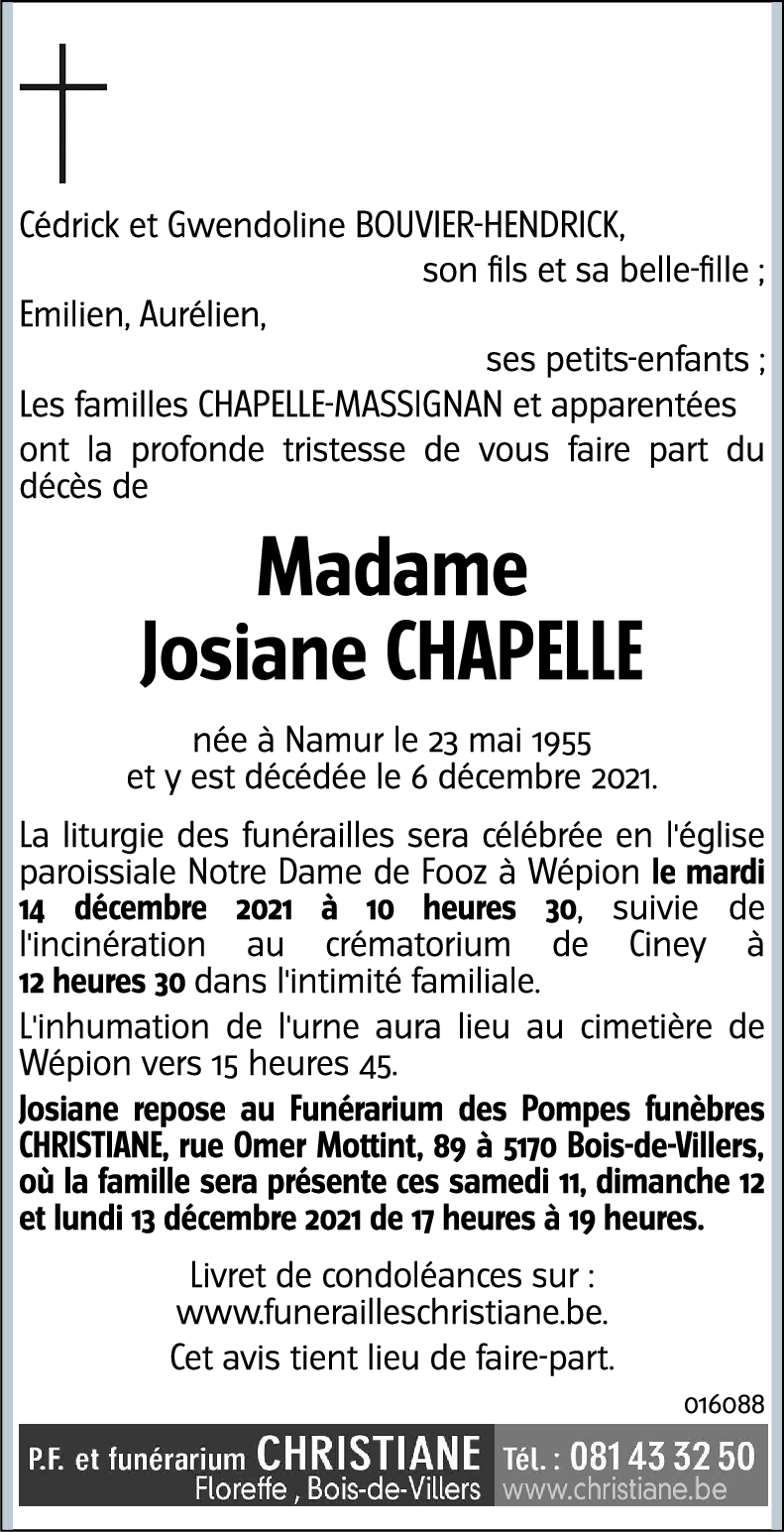 Josiane CHAPELLE