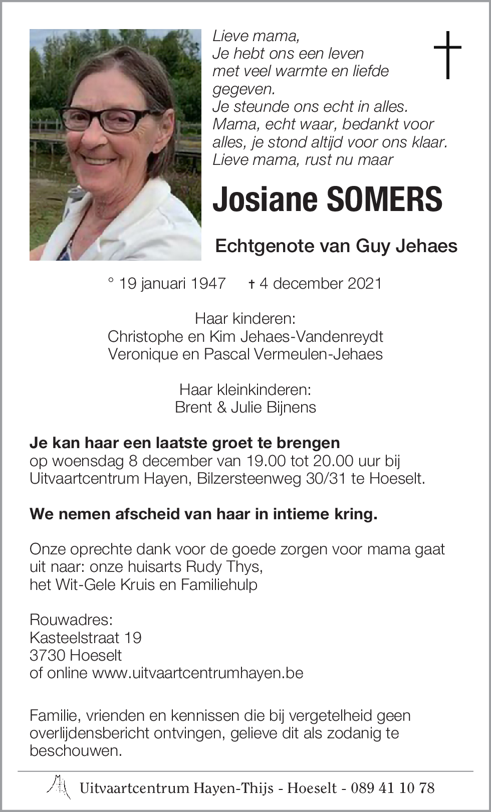 Josiane SOMERS