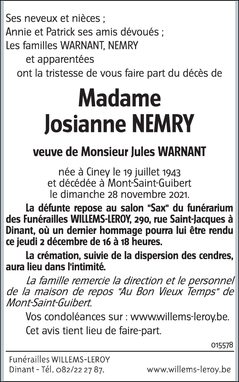Josianne NEMRY