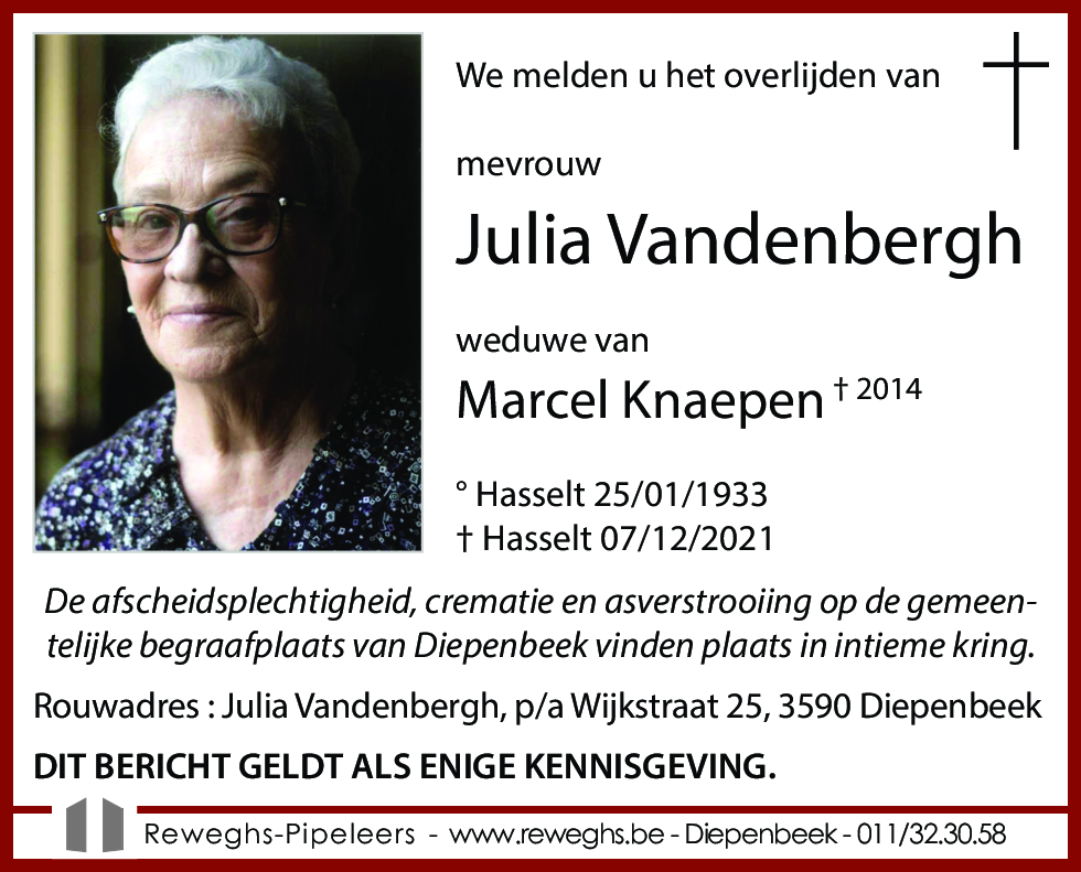 Julia Vandenbergh