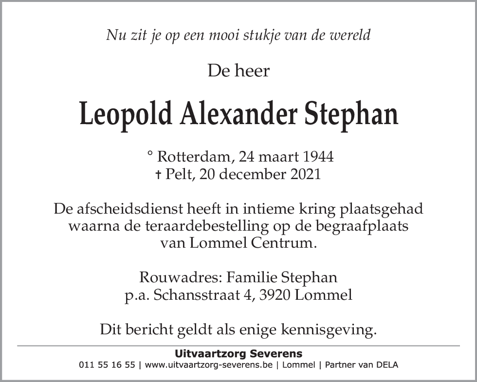 Leopold Stephan
