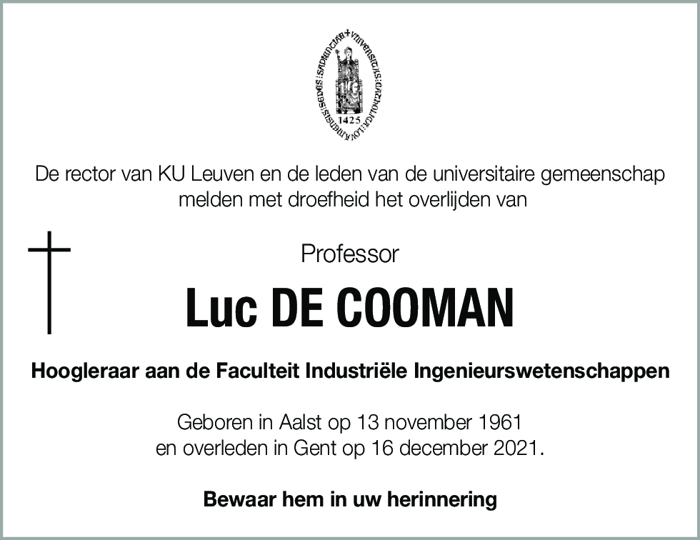 Luc De Cooman