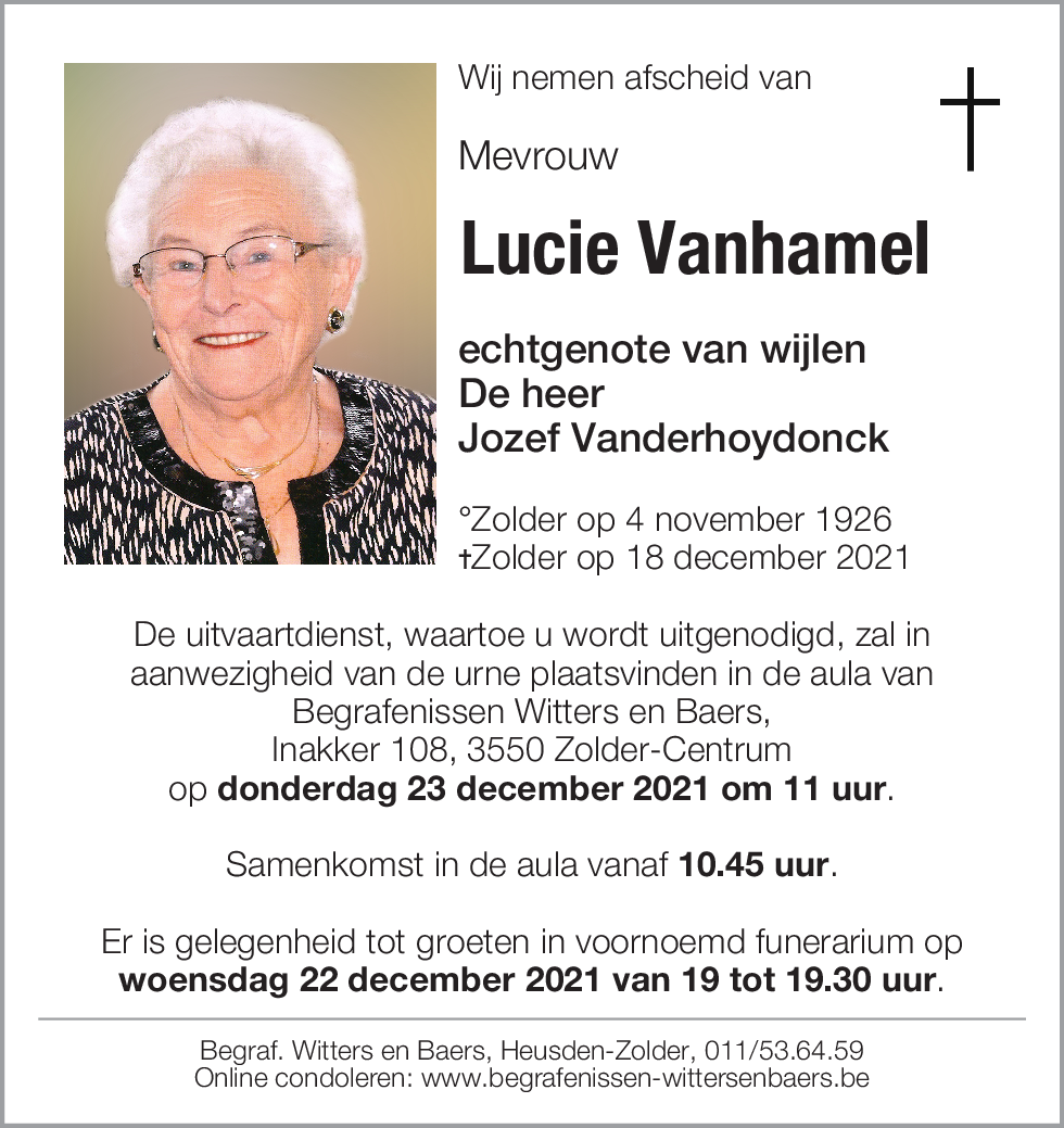 Lucie Vanhamel