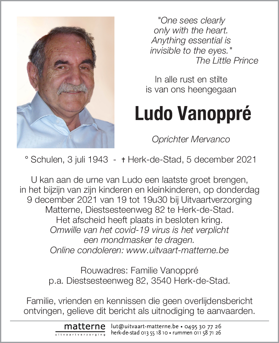 Ludo Vanoppré