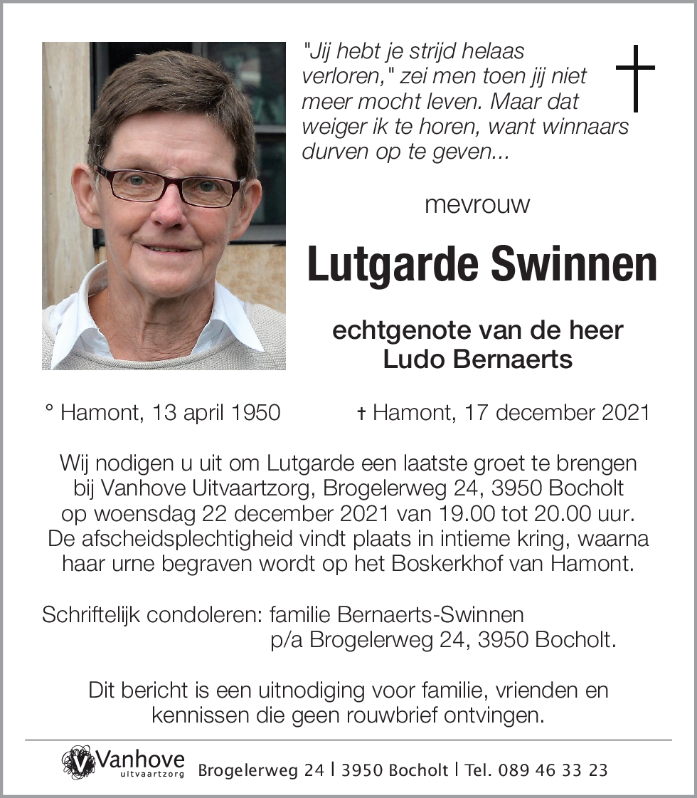 Lutgarde Swinnen