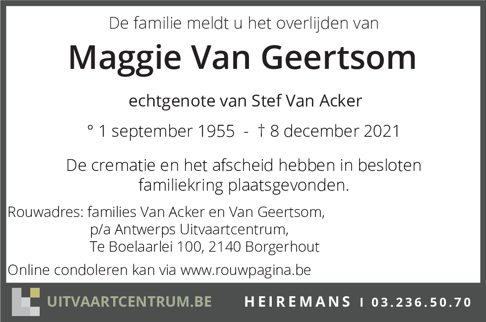 Magdalena Van Geertsom