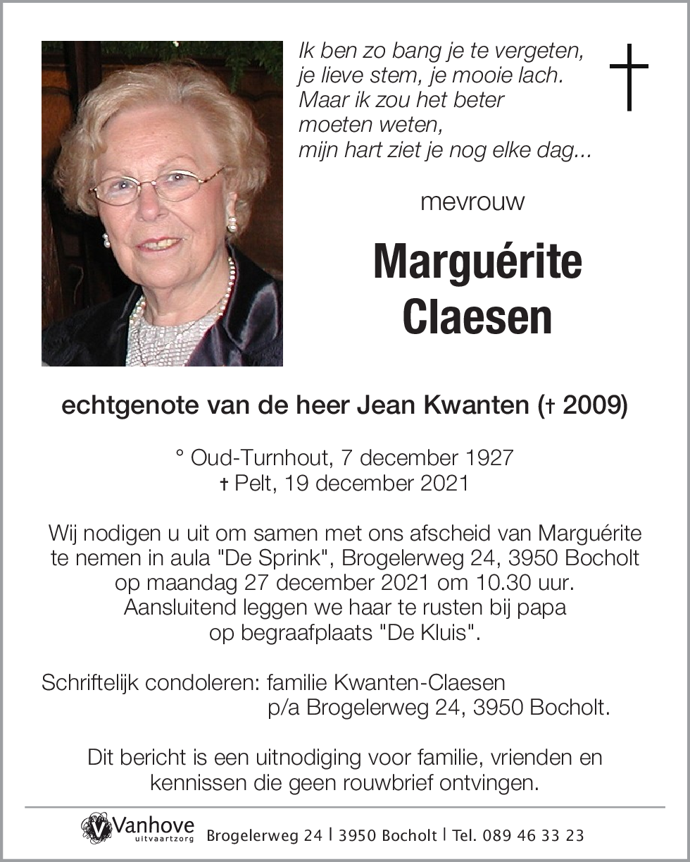 Marguérite Claesen