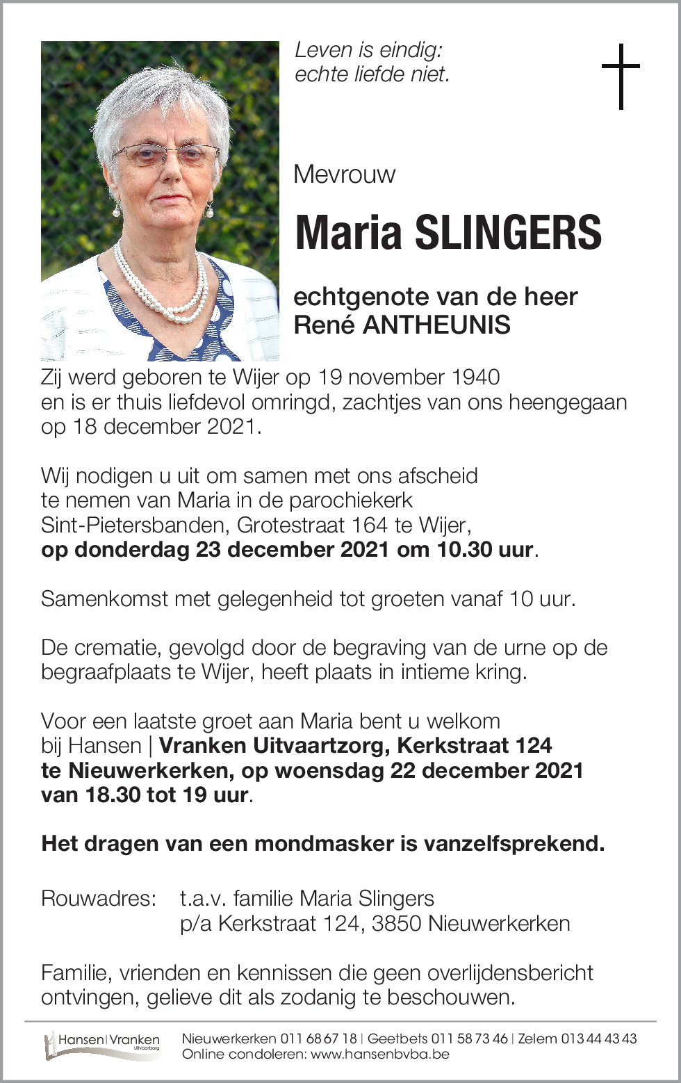 Maria SLINGERS