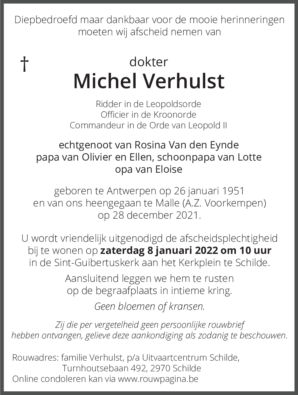 Michel Verhulst