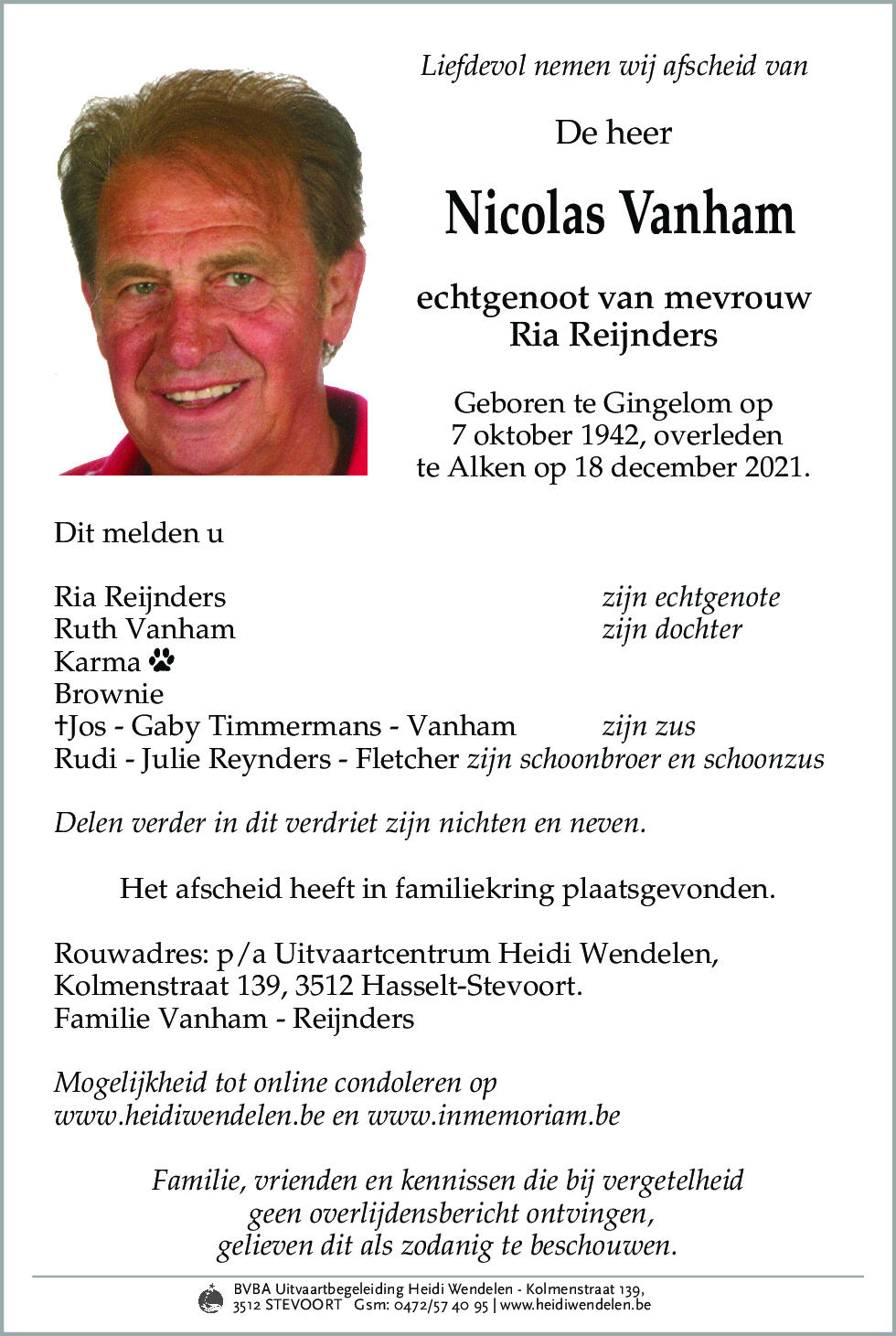 Nicolas Vanham