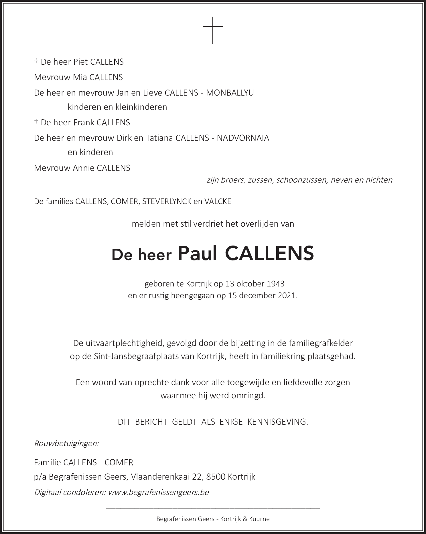 Paul Callens