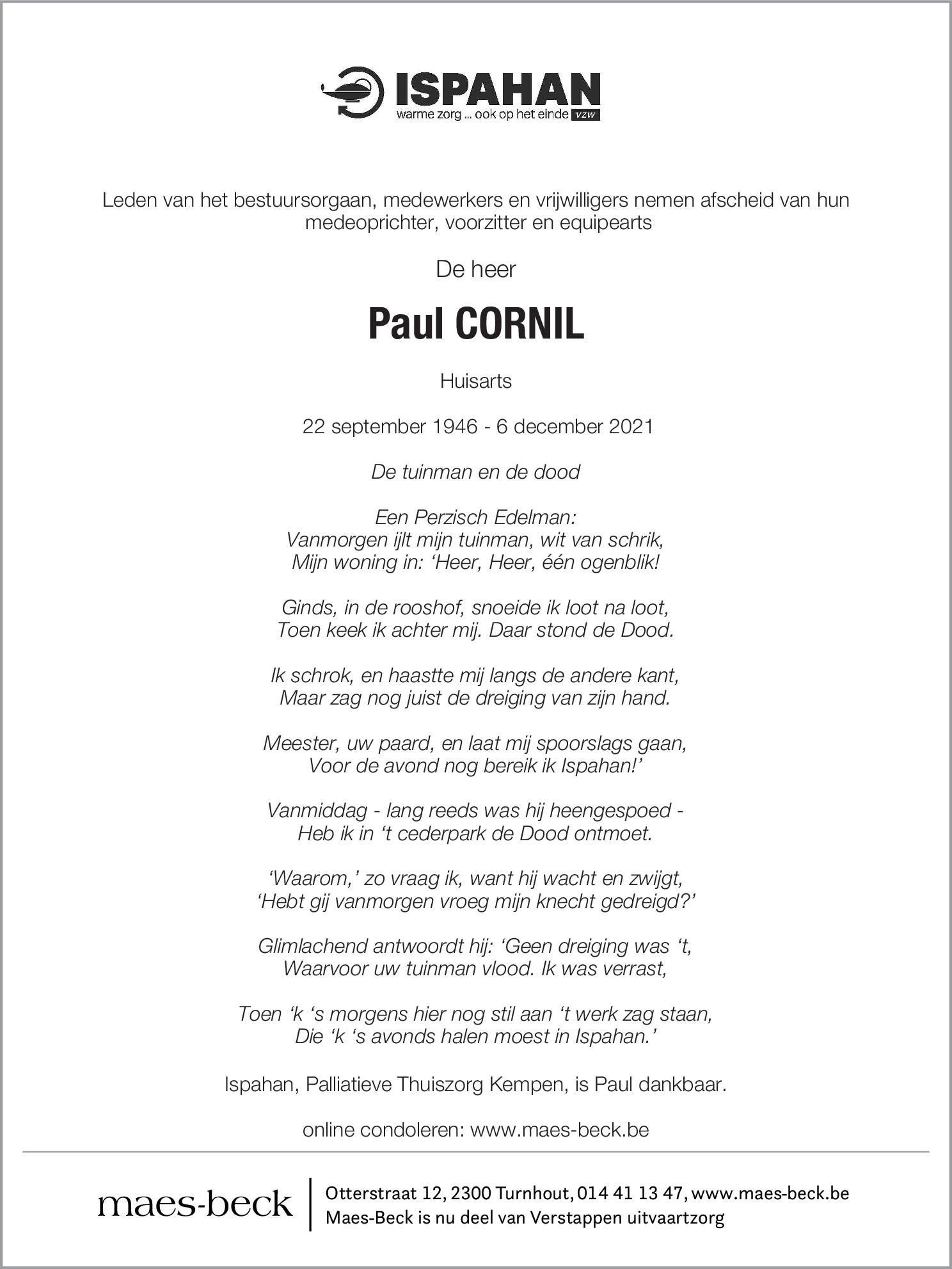 Paul Cornil