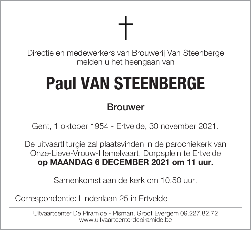 Paul Van Steenberge