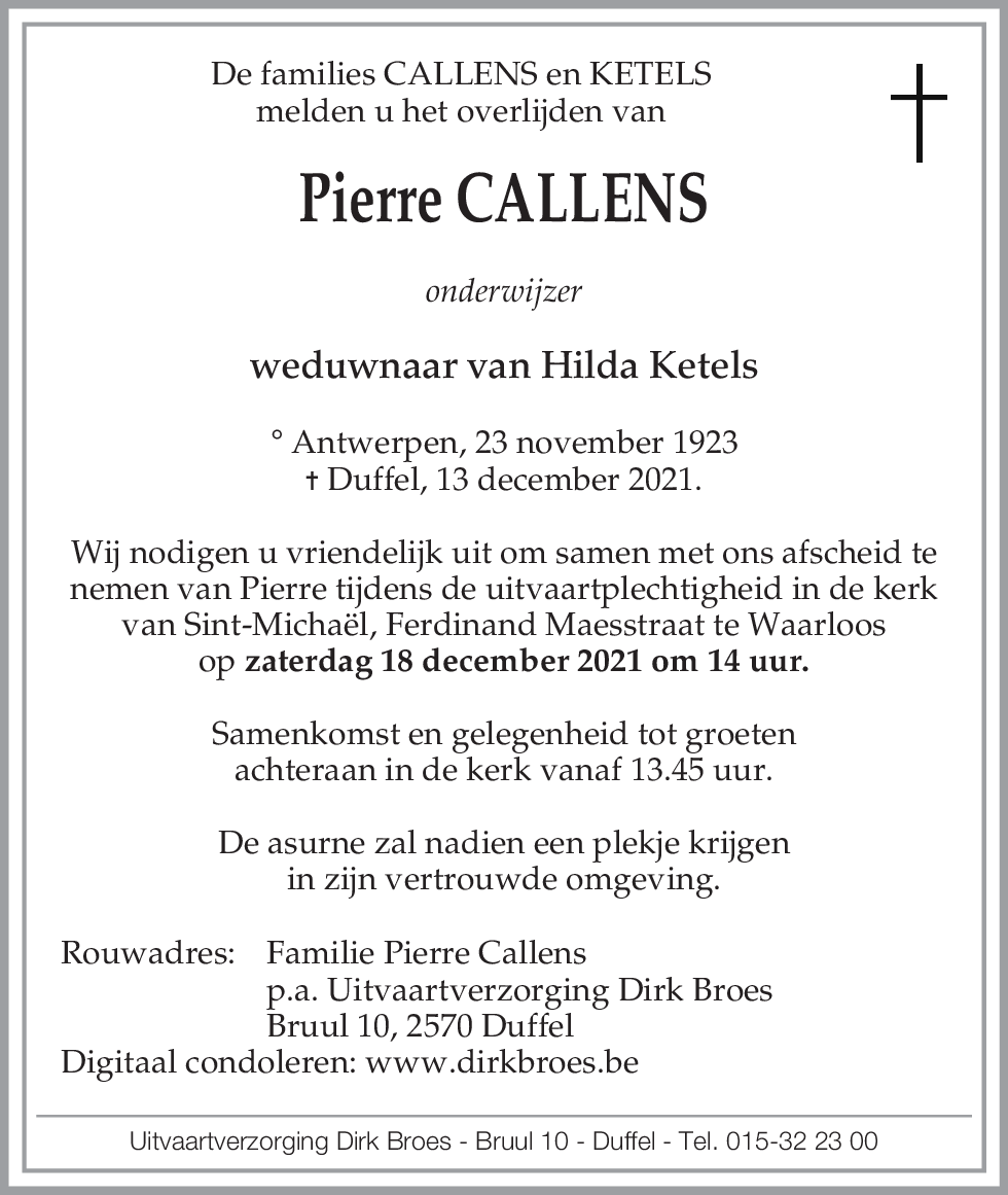 Pierre Callens