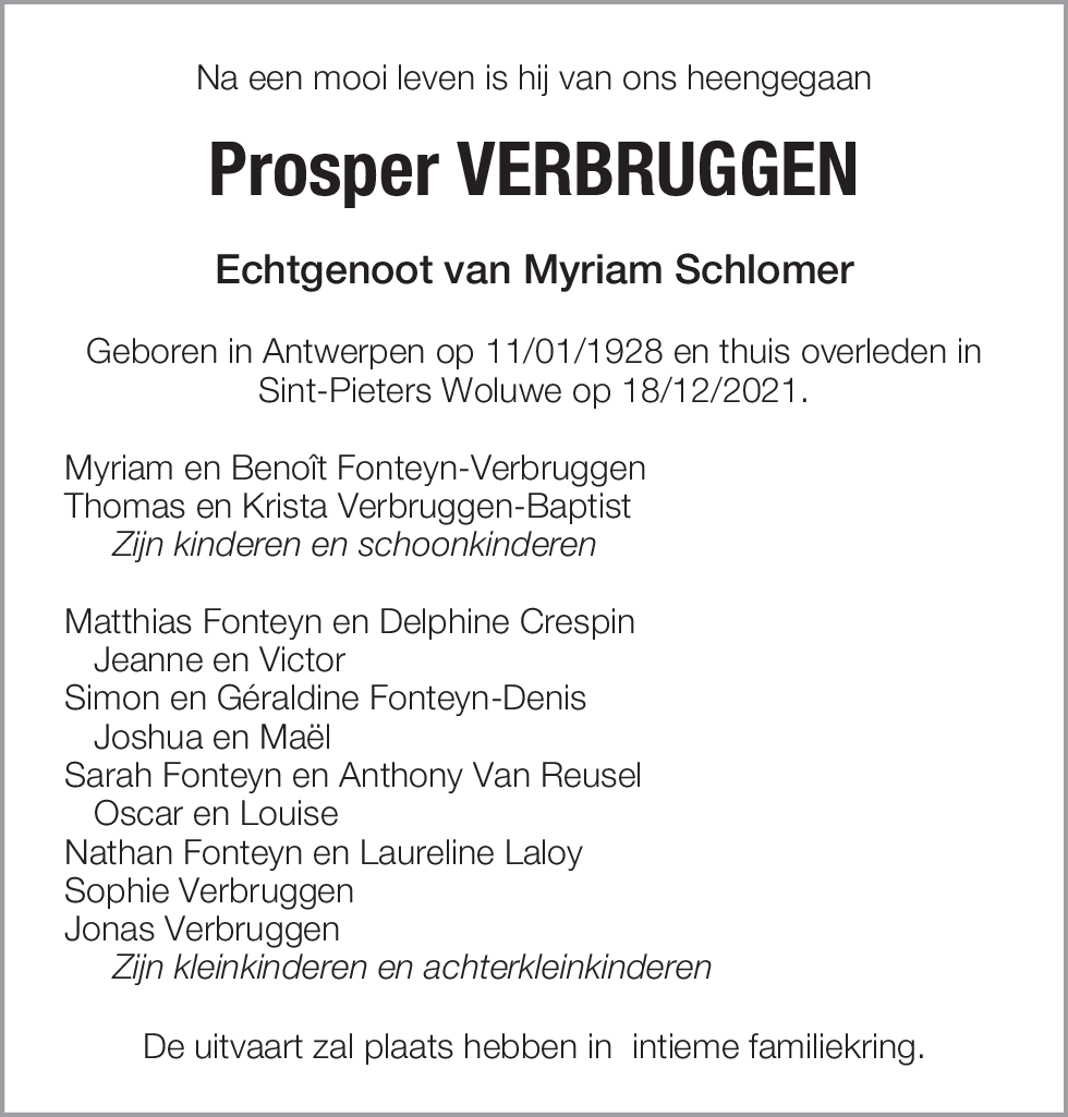 Prosper Verbruggen