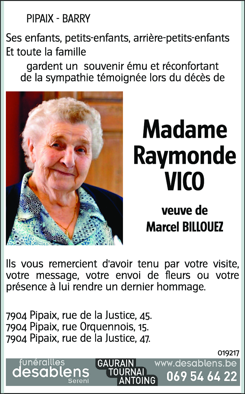 Raymonde VICO