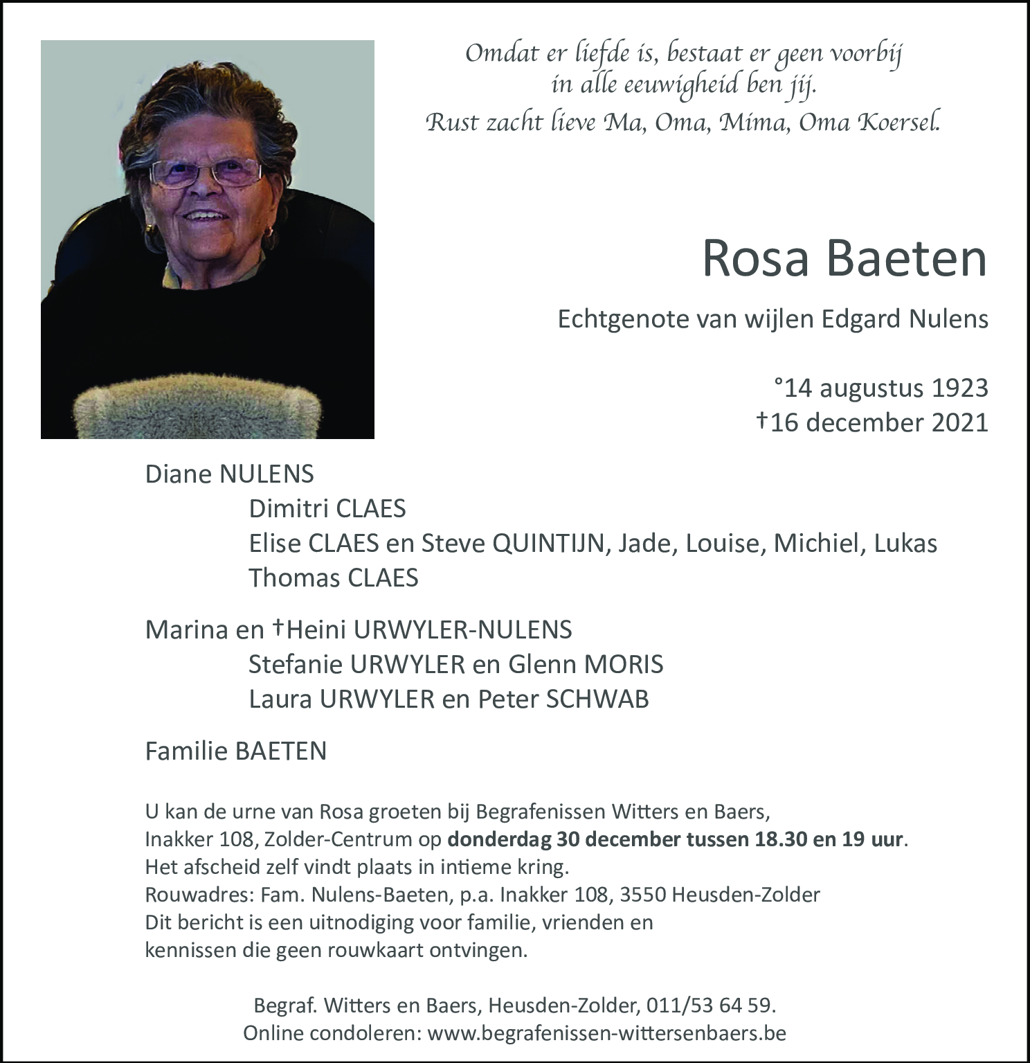 Rosa Baeten